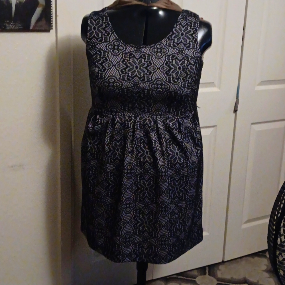 George lace short dress